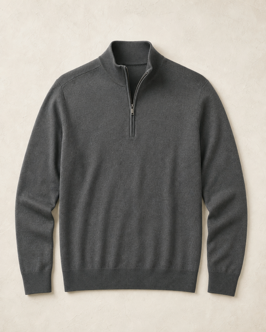 Compass Half-Zip in Graphite product photograph