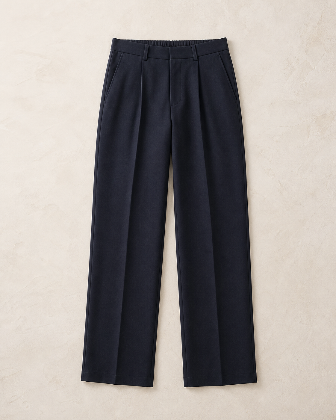 Harbor Easy Trouser in Night Indigo product photograph