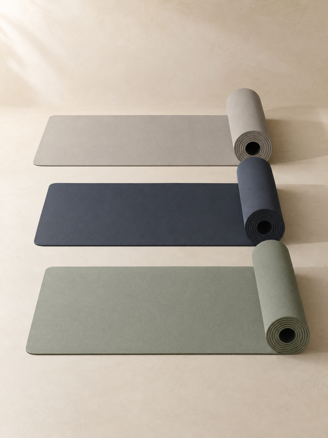River Grip Mat shown in Riverstone, Ink, Celadon