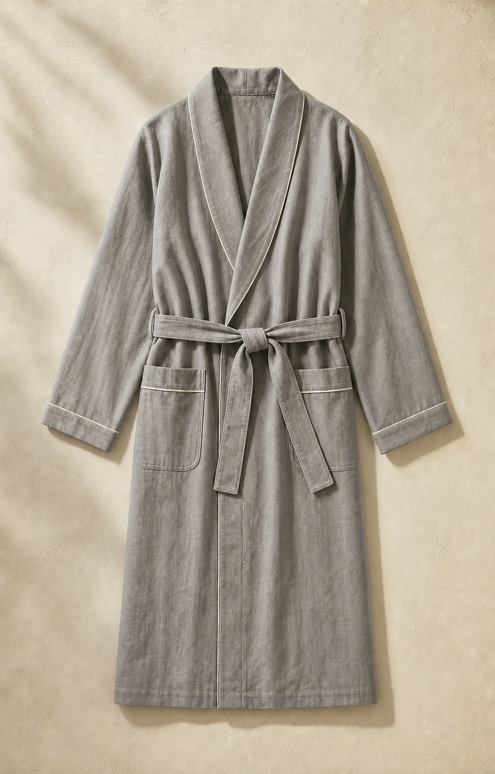River Light Robe in Riverstone