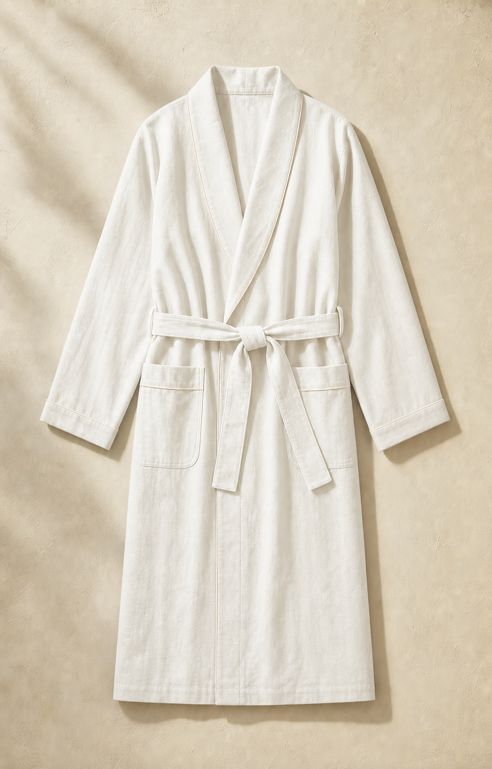 River Light Robe in White Jade