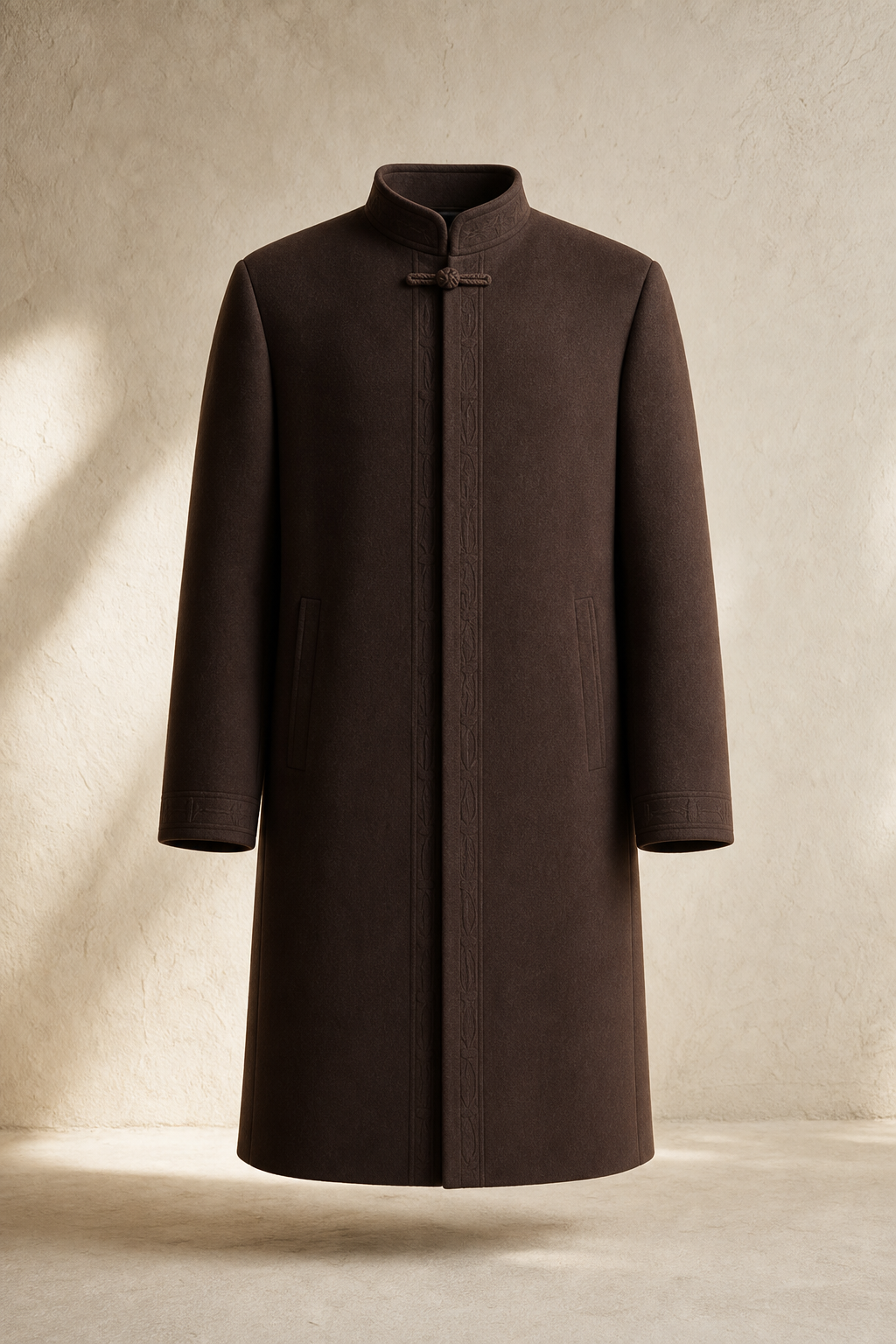 Bamboo Ridge Long Coat in Tea Brown