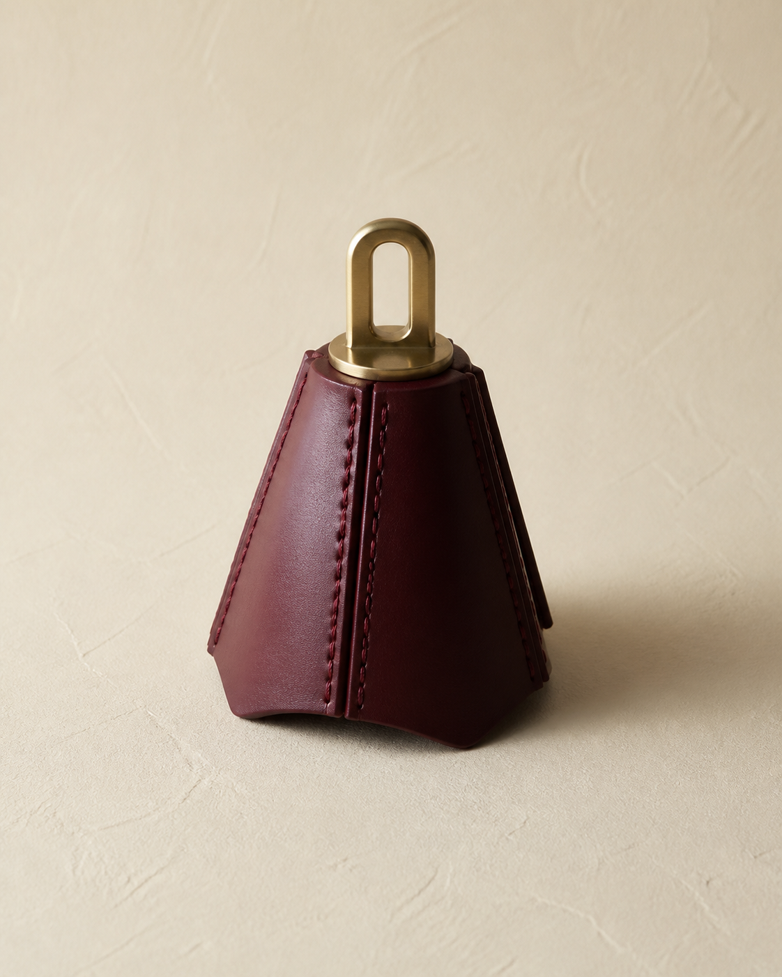 Pavilion Bell Leather Charm — Serica concept product