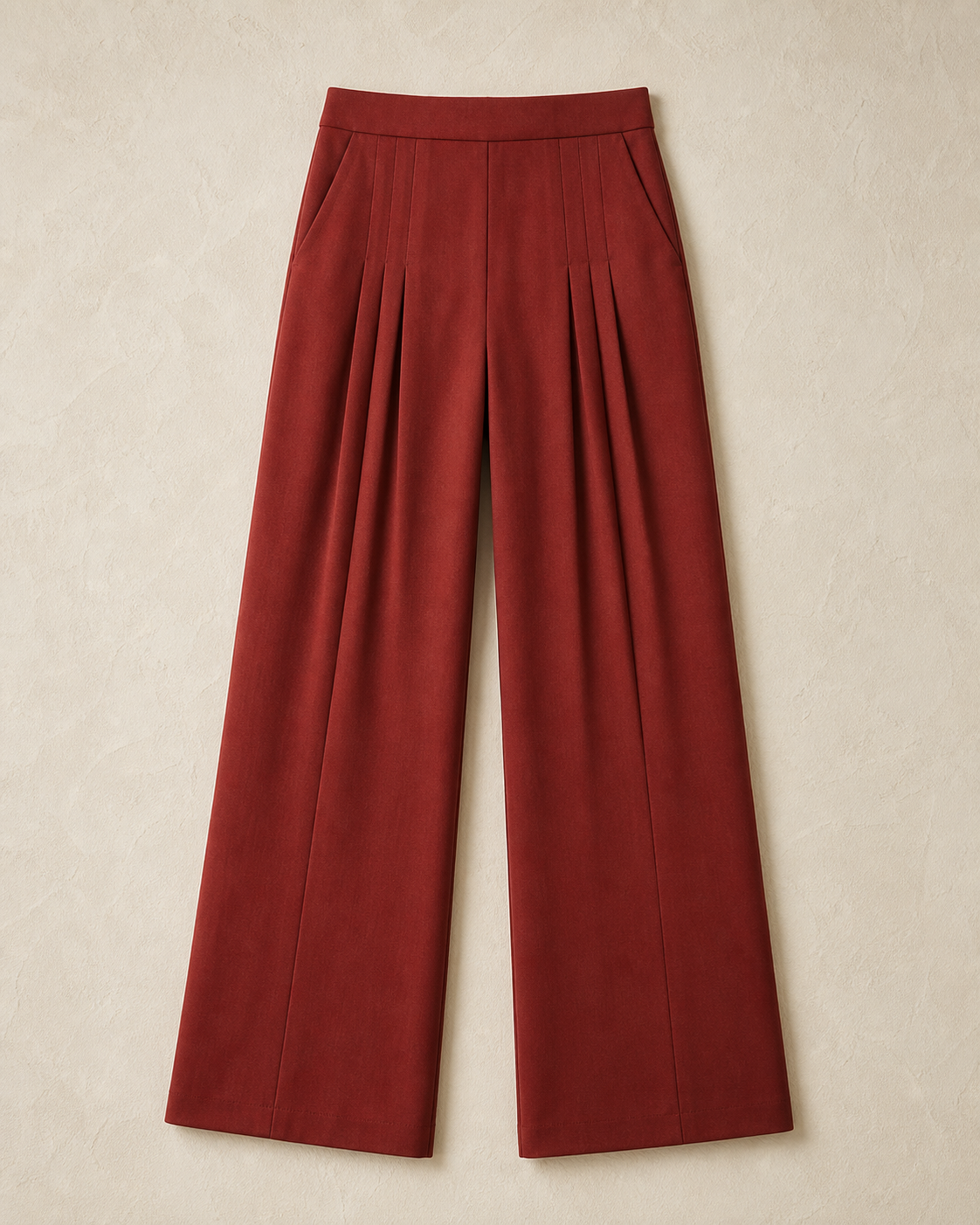 Phoenix Tail Trouser in Cinnabar, front product view