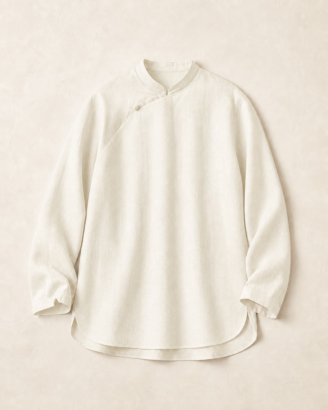 River Shirt in White Jade, front product view