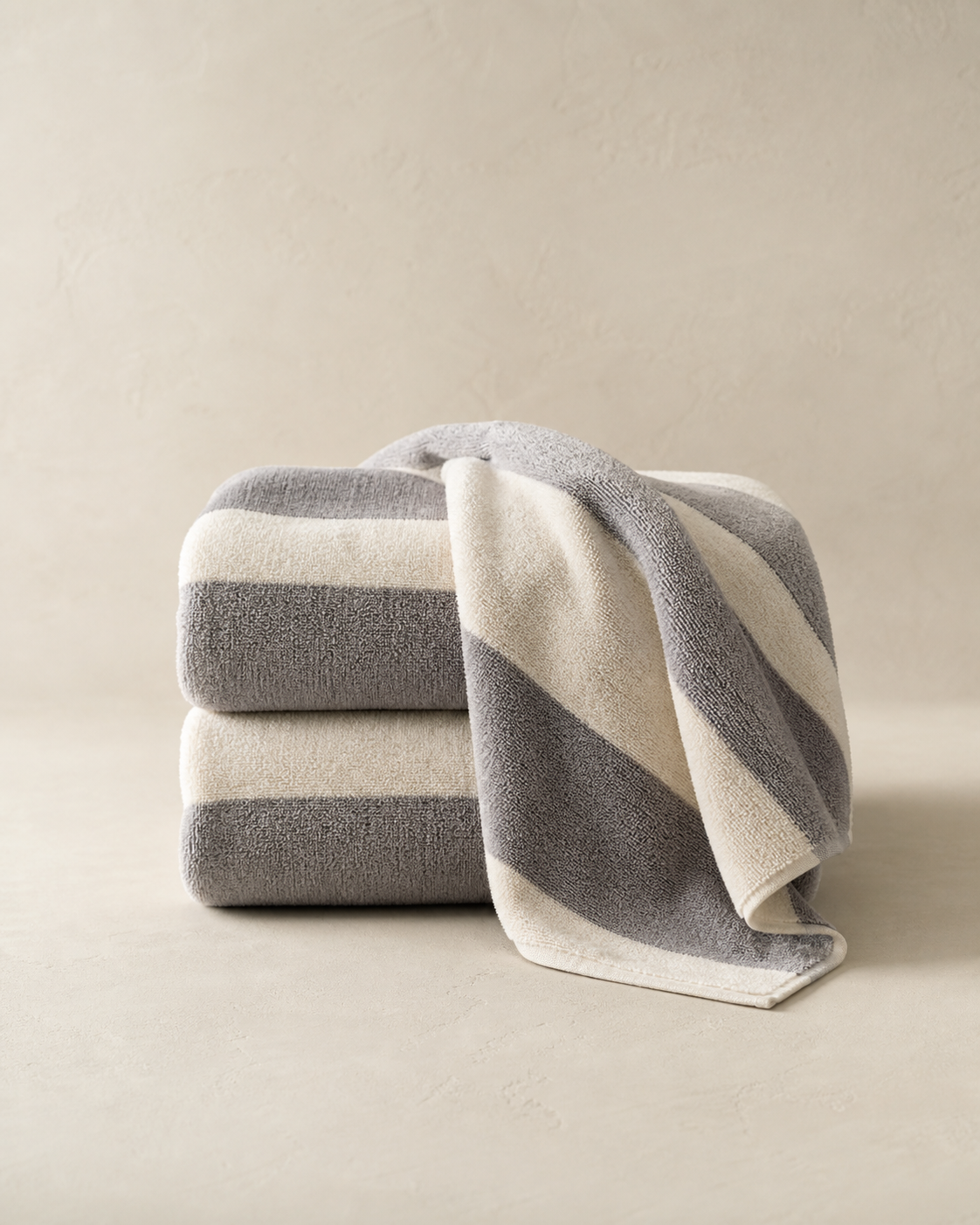 Tide Stripe Beach Towel — Serica concept product